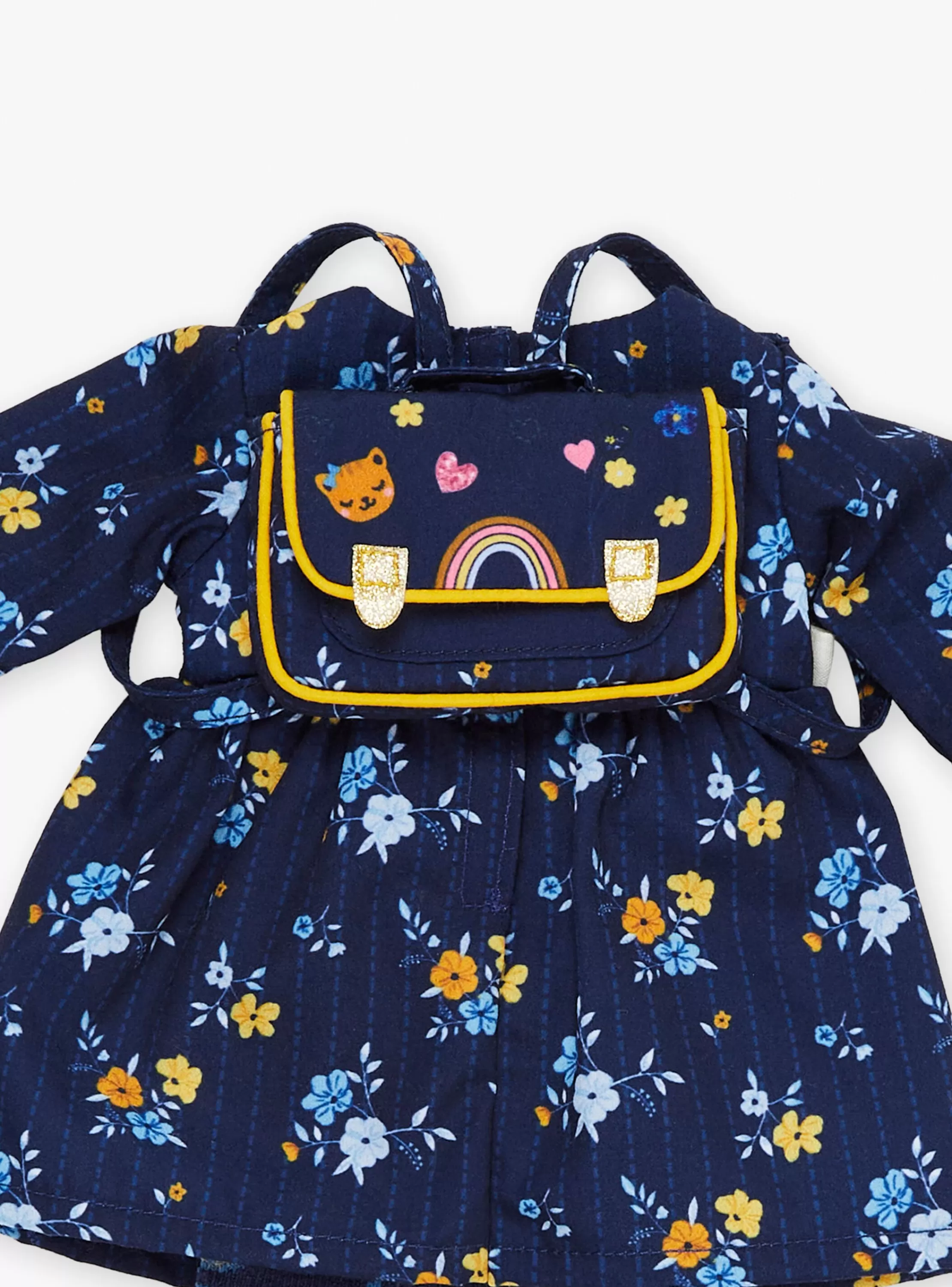 Flash Sale Sergent Major Ensemble pour poupée "Mon Adorable Poupée" robe, collant et sac à dos