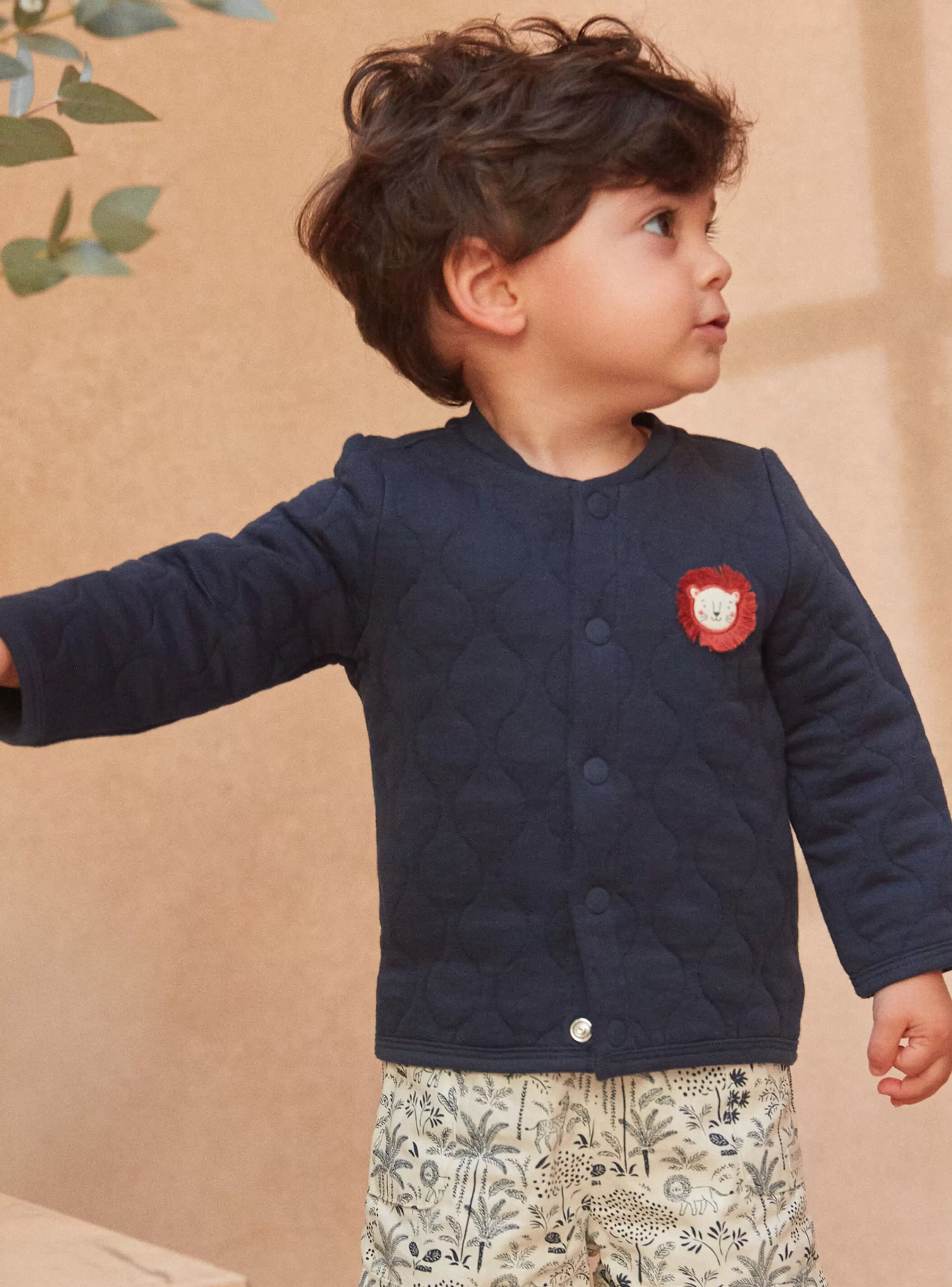 Shop Sergent Major Gilet Bleu marine