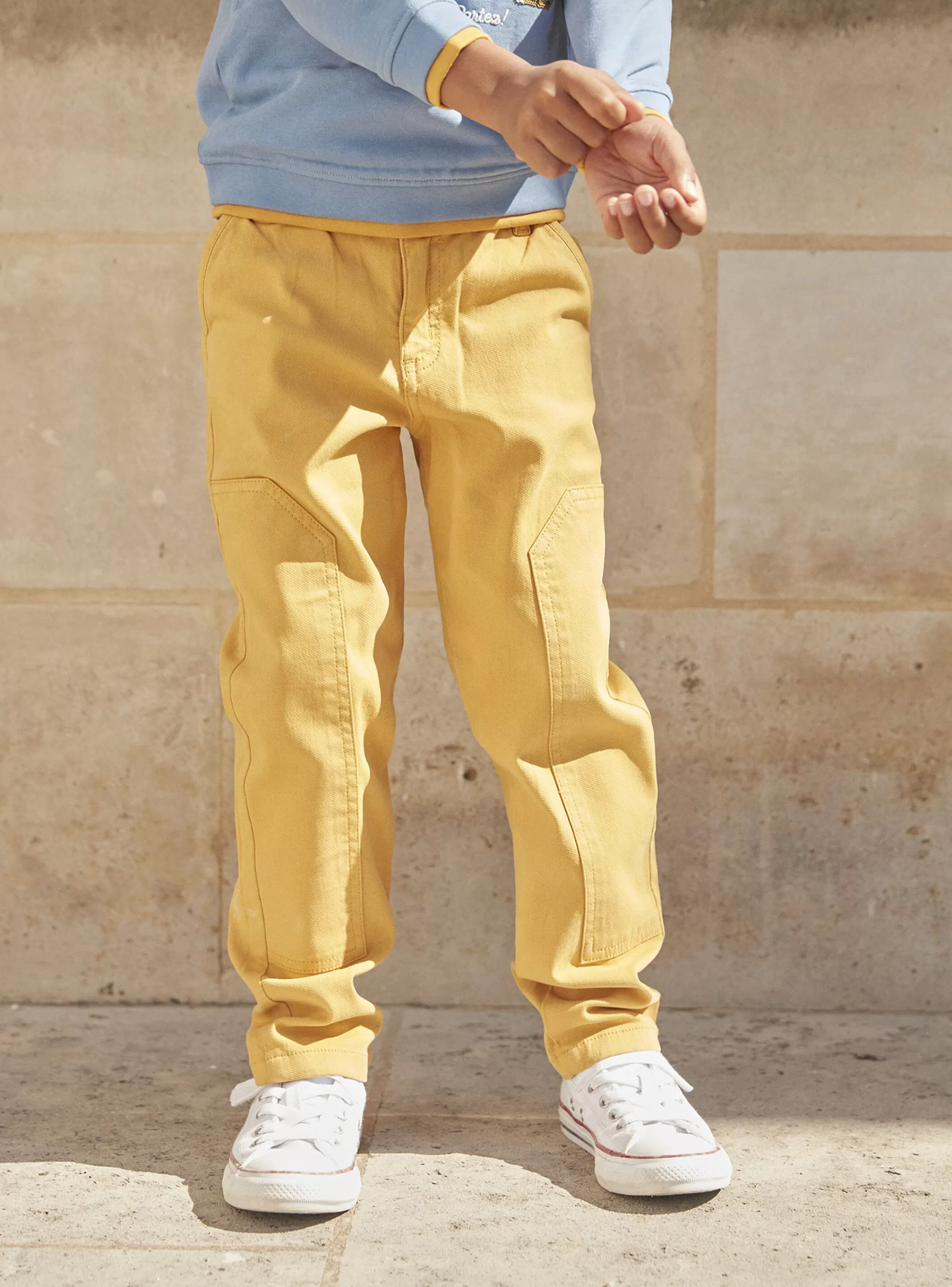 Hot Sergent Major Pantalon droit jaune