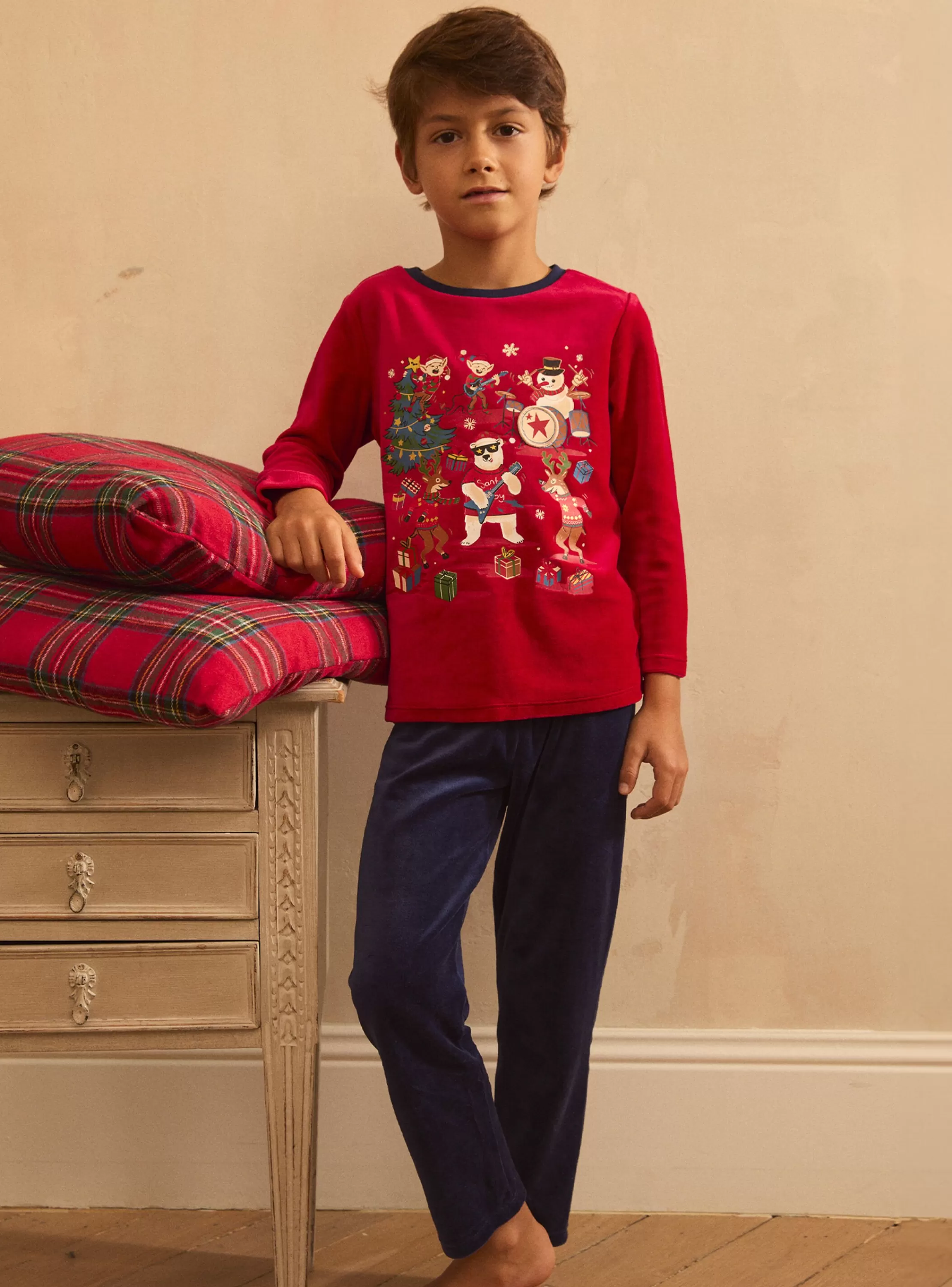 Cheap Sergent Major Pyjama noël rouge